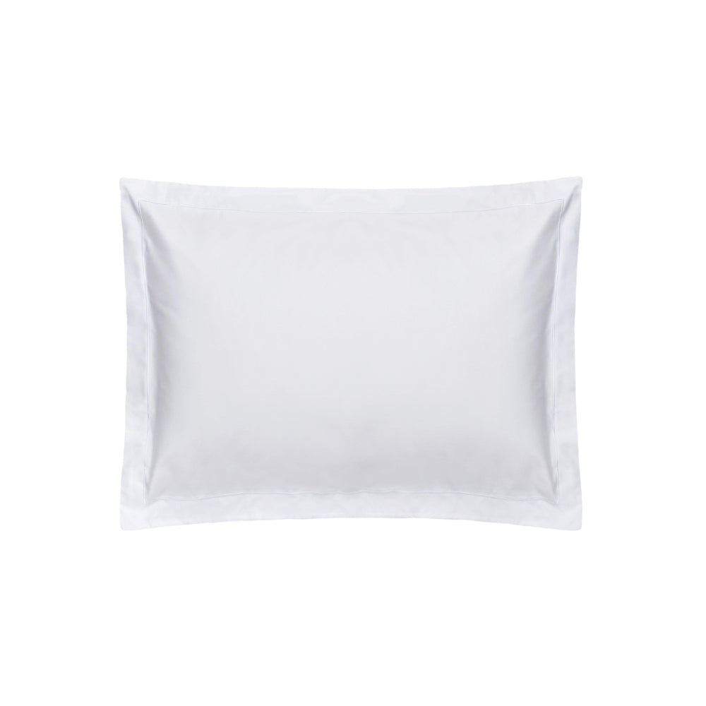 400ThreadCountEgyptianWhiteCottonOxfordPillowcaseWhitemiah