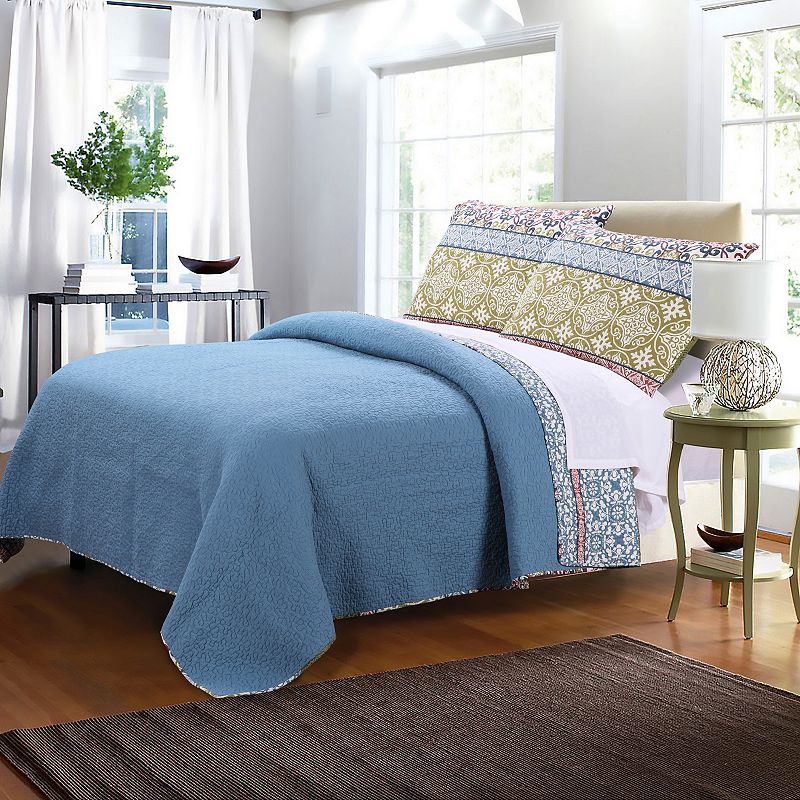 Greenland Home Fashions Shangri-La Quilt Set