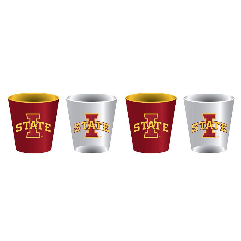 Iowa State Cyclones Four-Pack Shot Glass Set