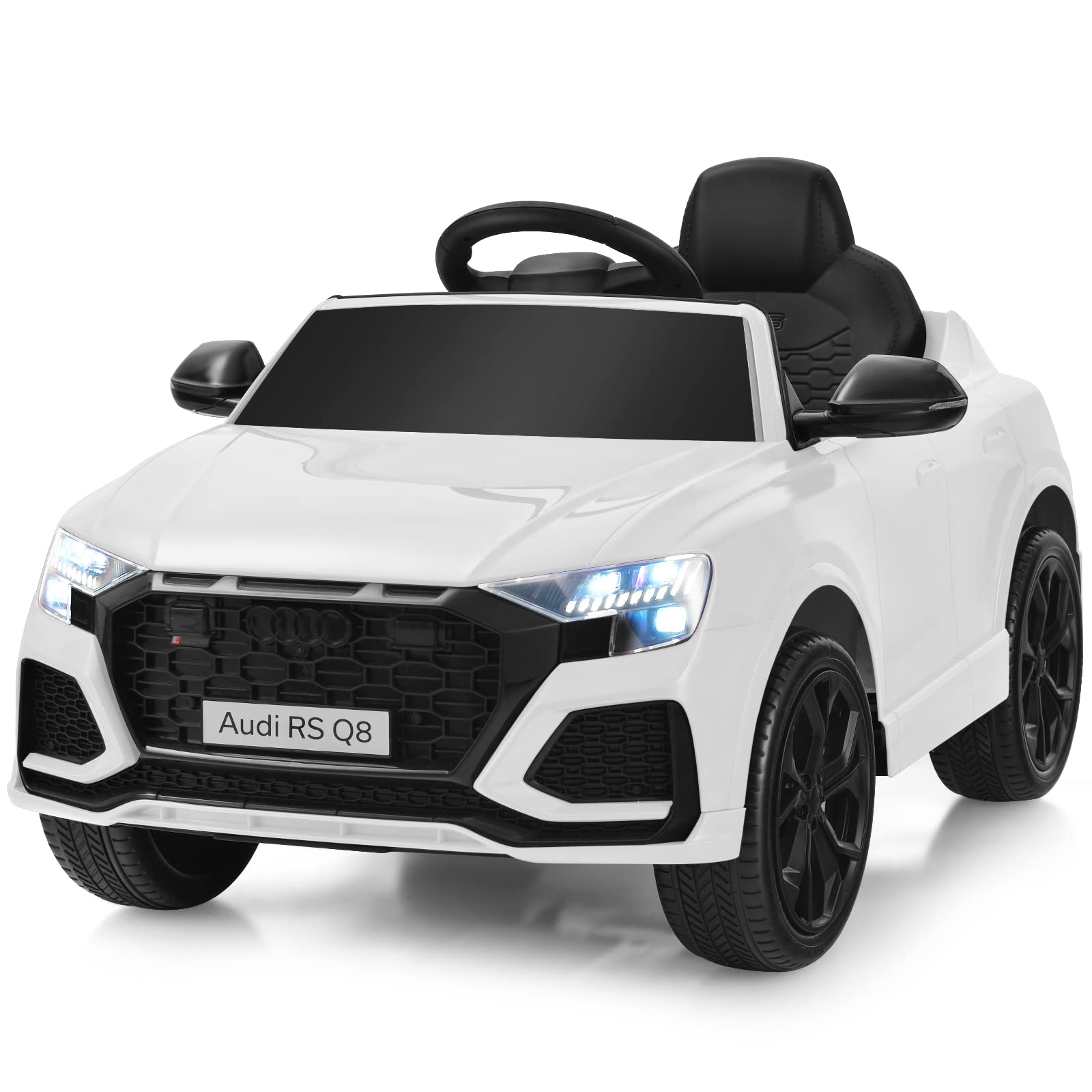 Costzon Ride on Car, 12V Licensed Audi Q8 Kids Cars to Drive w/ Remote Control