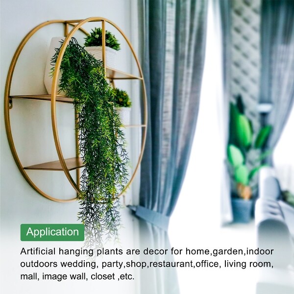 Artificial Hanging Plants Fake Ferns Hanging Vines for Home Wall