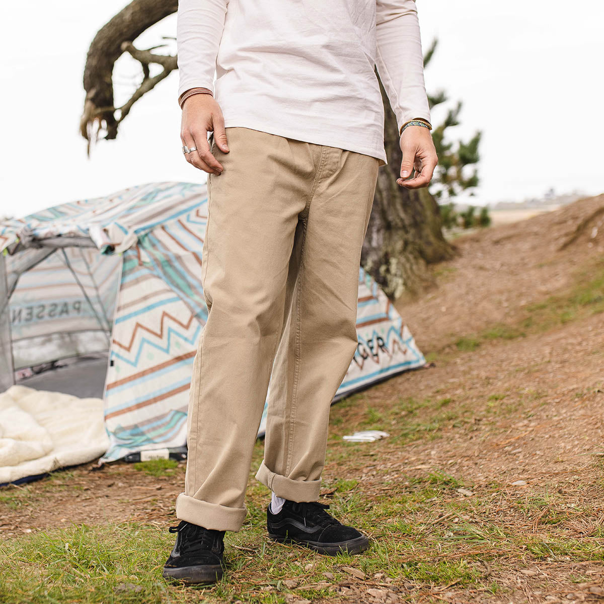 All Adventure Organic Cotton Trouser - Chinchilla Brown