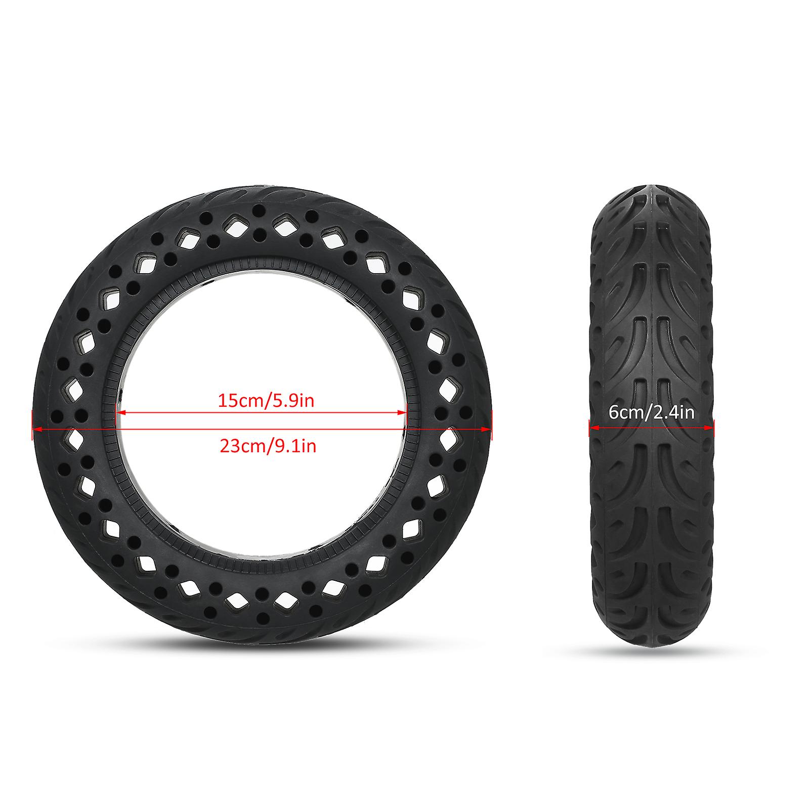 10 X 2.5 Electric Scooter Solid Honeycomb Tire High Intensity Rubber Tire Non Pneumatic Tire Shock Absorber Solid Tire For Xiaomi M365 No.199587