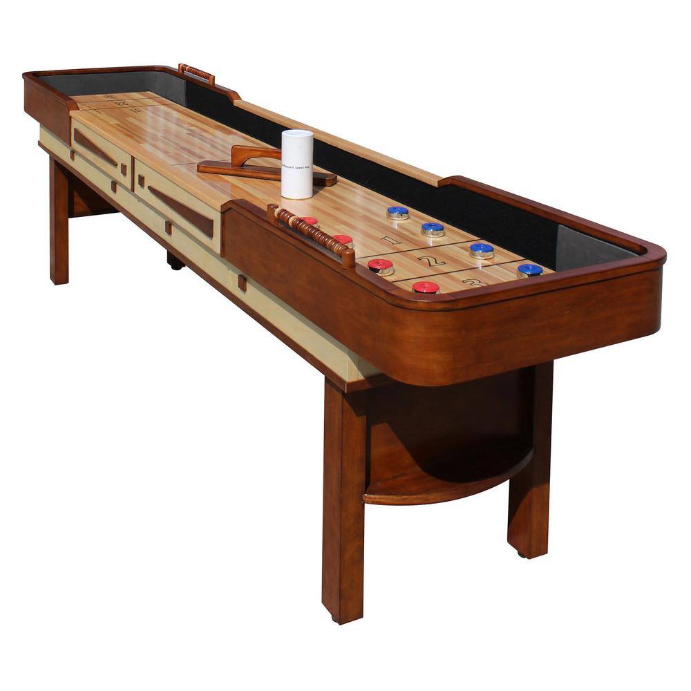 Hathaway Merlot 12 ft. Shuffleboard Table BG1312