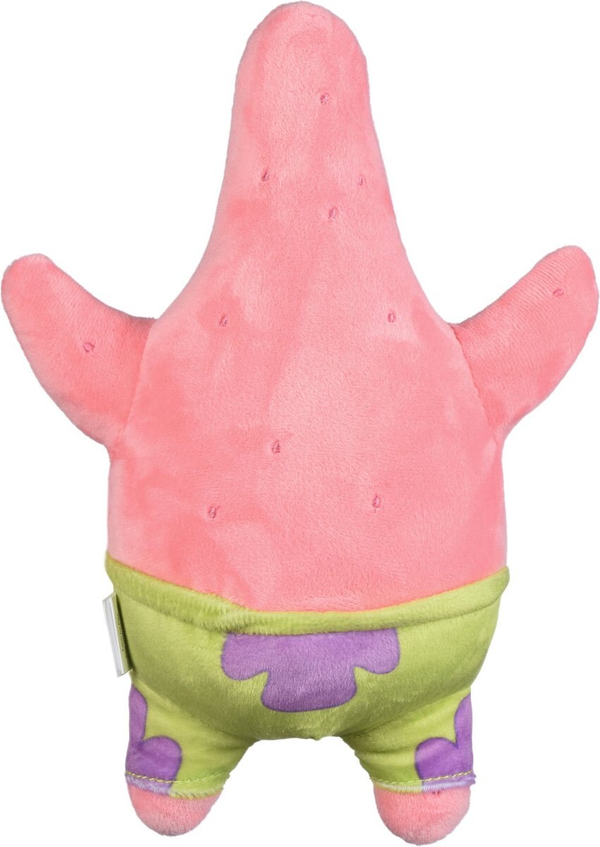 Fetch For Pets Spongebob Patrick Figure Plush Squeaky Dog Toy