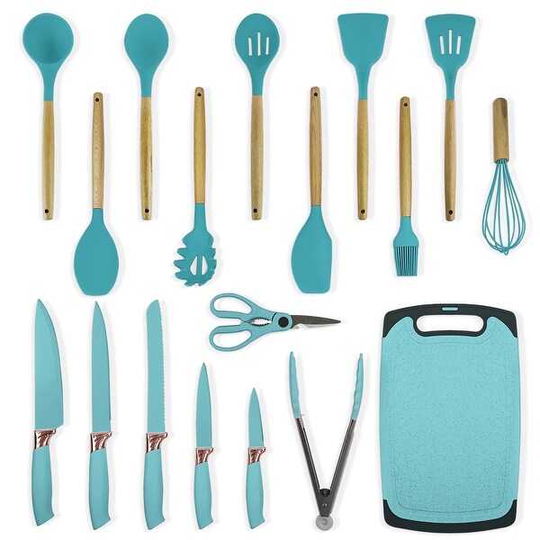 19-piece Non-stick Silicone Assorted Kitchen Utensil Set