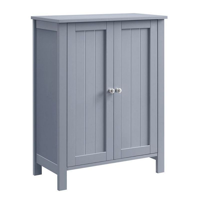 BreeBe Bathroom Floor Storage Cabinet Mystic Grey