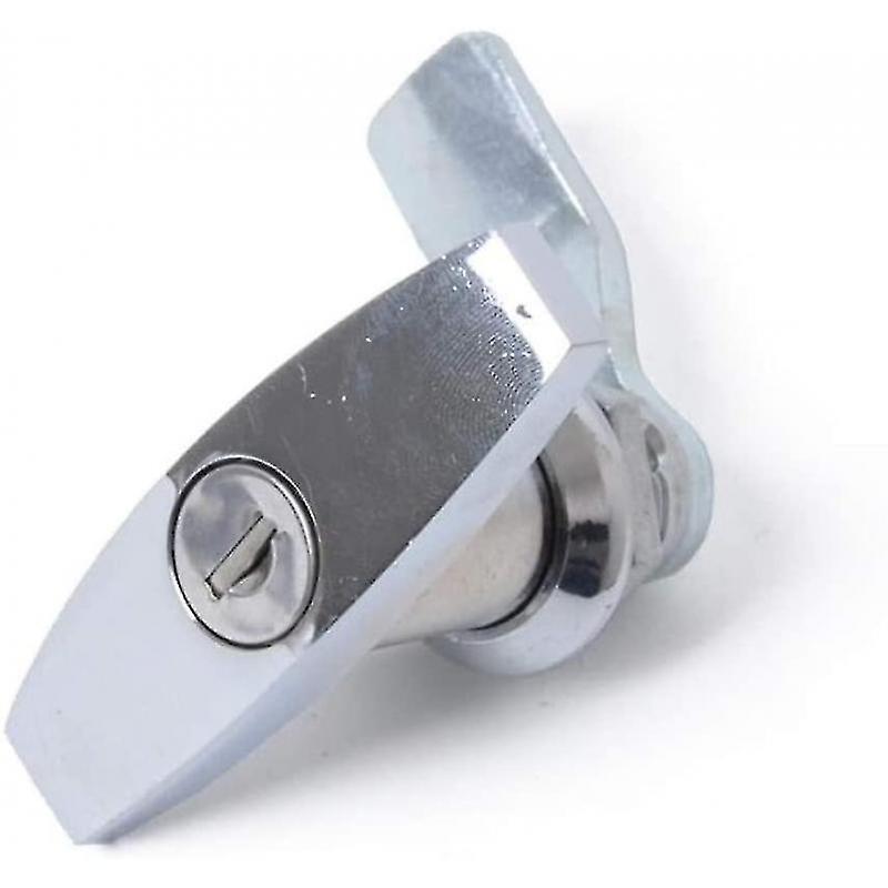 T-handle Lock With Key， Aluminum Alloy Trailer Door Latch Universal T-handle Lock