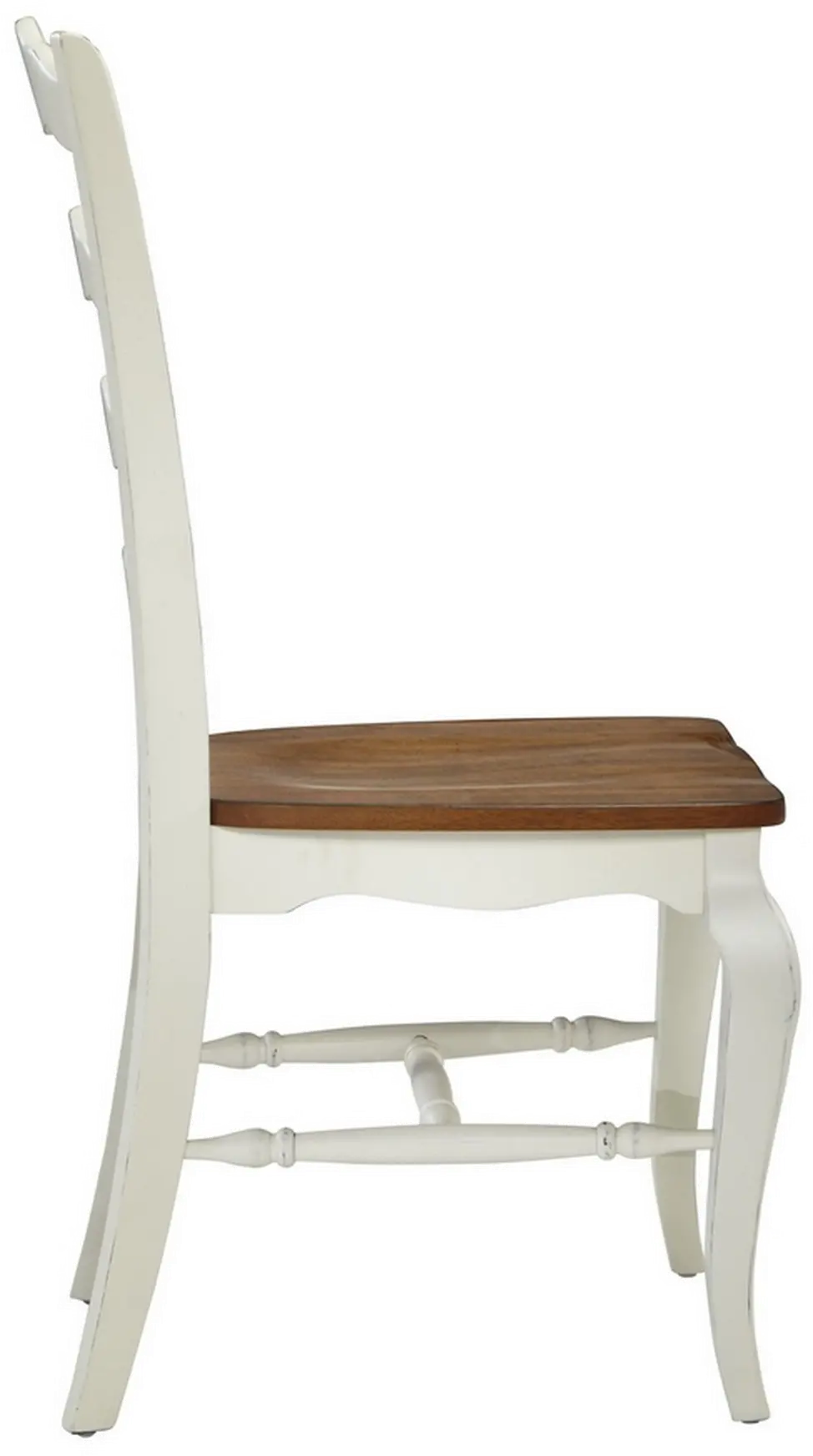 French Countryside Off-White Dining Chair Set of Two