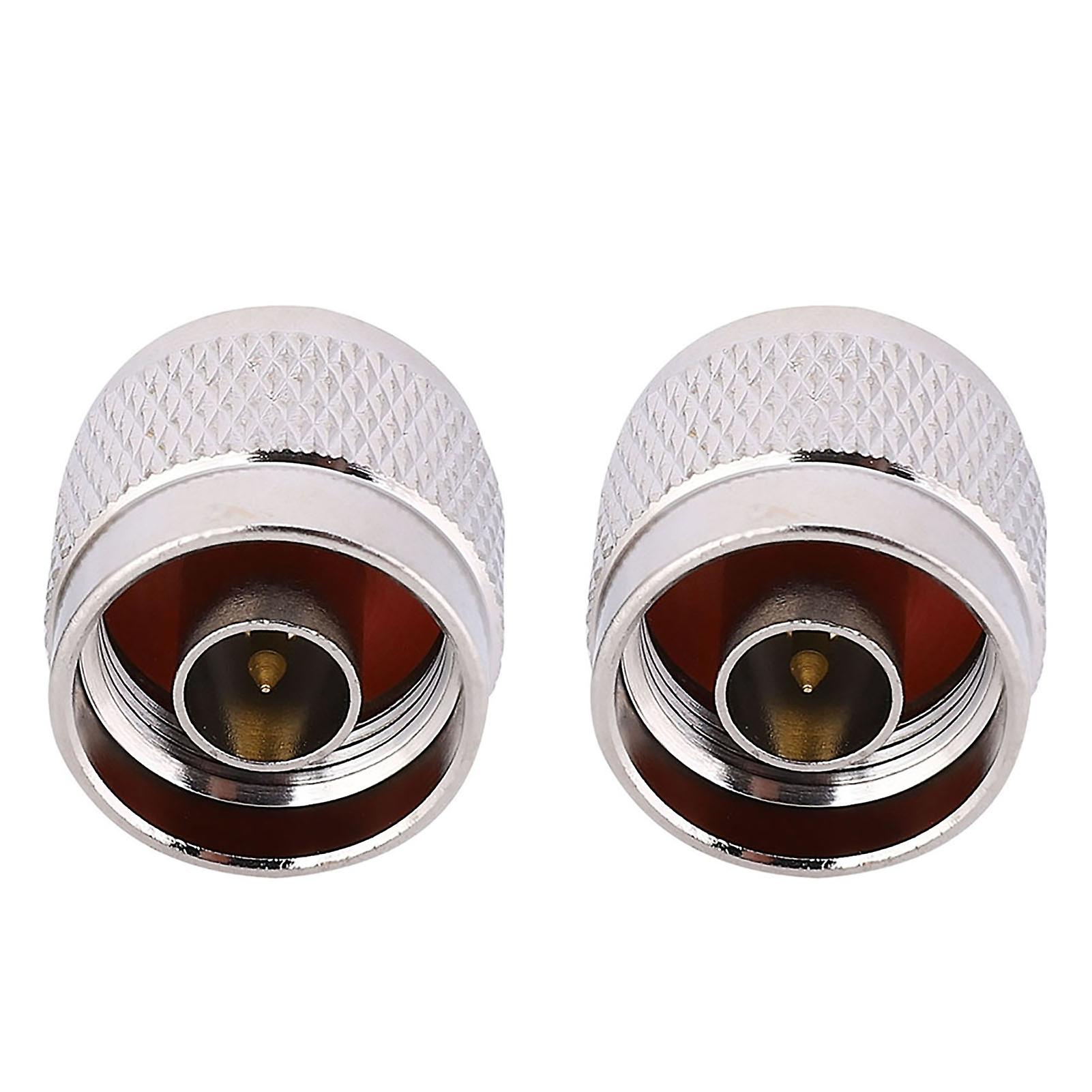 2pcs Type N Male To Sma Female Rf Connector Coaxial Adapter Test Converter