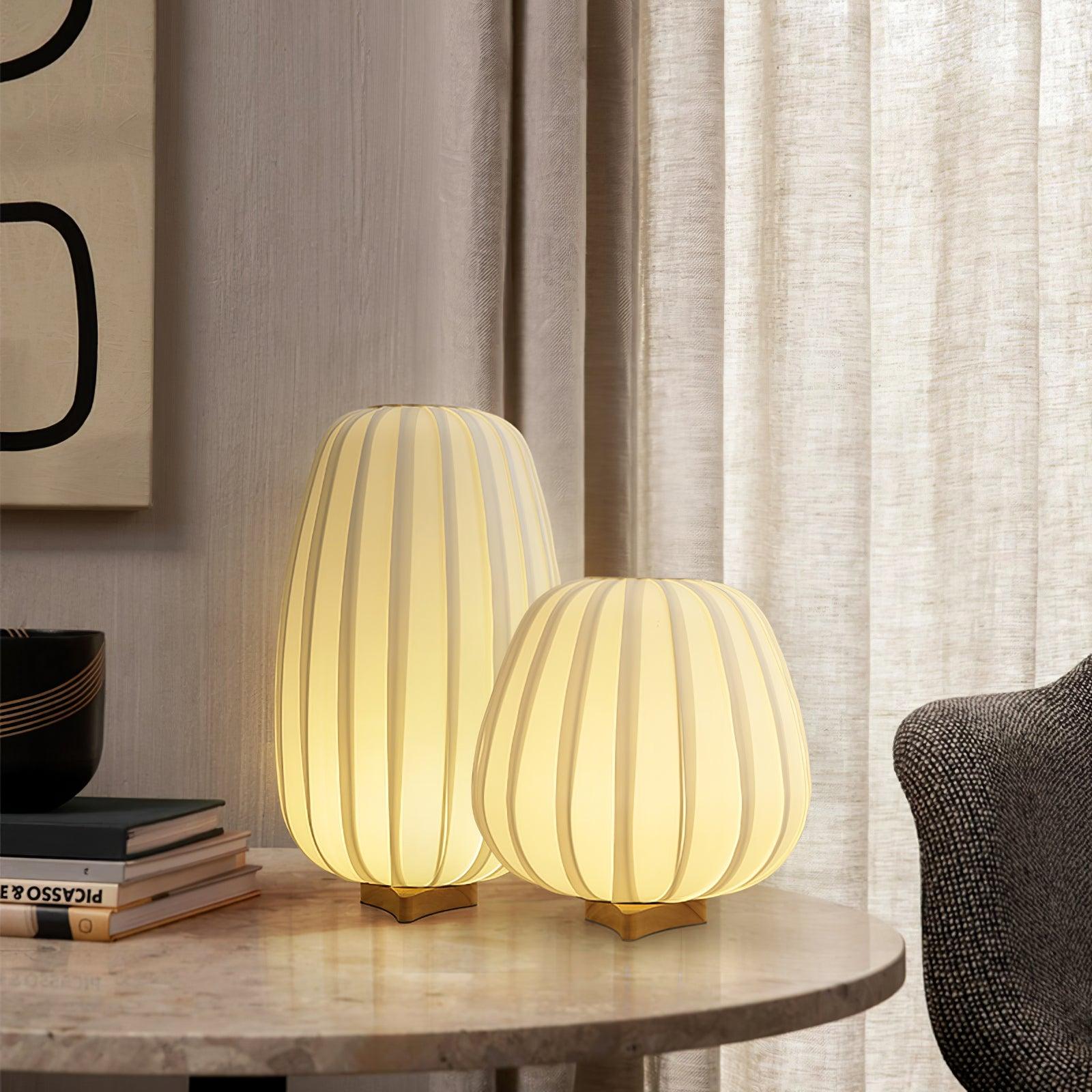 Fabric Minimalist Table Lamp