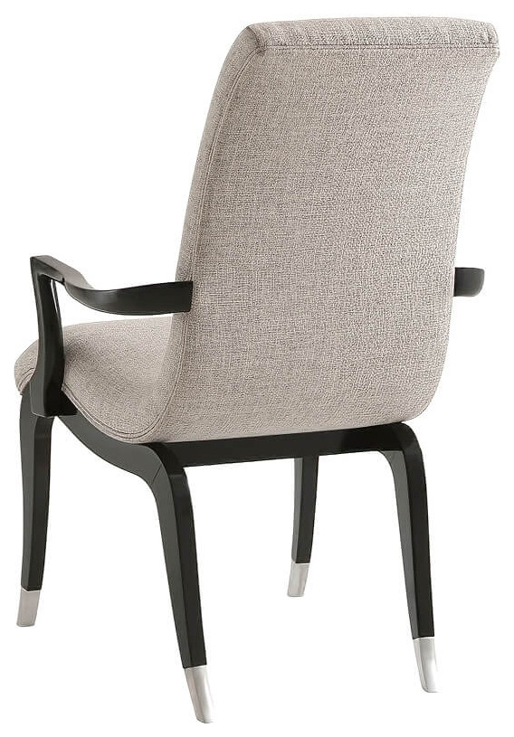 Art Deco Scrolling Dining Armchair   Transitional   Dining Chairs   by English Georgian America  Houzz