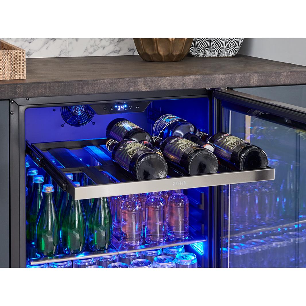 Zephyr Presrv? Beverage Cooler with a single zone PRB24C01BG