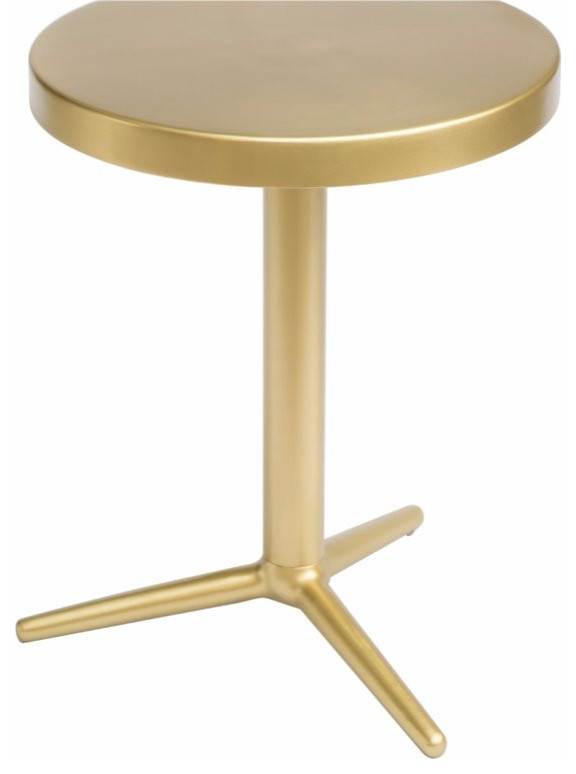 Zuo Derby Accent Table in Brass   Contemporary   Side Tables And End Tables   by Buildcom  Houzz