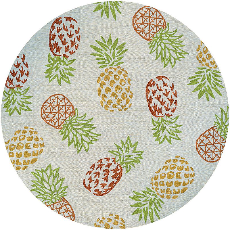 Couristan Covington Pineapples Indoor Outdoor Area Rug