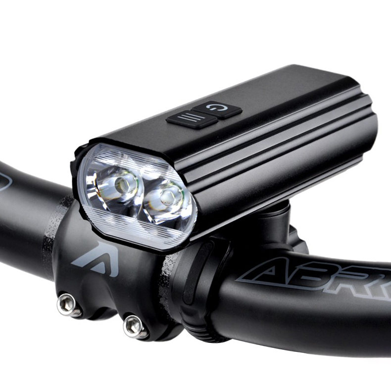 Bike Bicycle Light LED USB Rechargeable Headlight 1800 Lumen Cycling Accessories Led Bicycle Front Flashlight