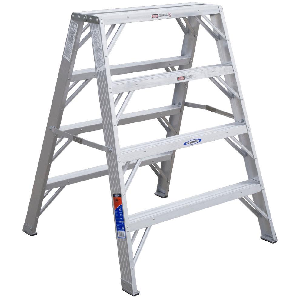 Werner, TW374-30, TW370-30, aluminum, work, step, stand, ladder, stepladder, IA