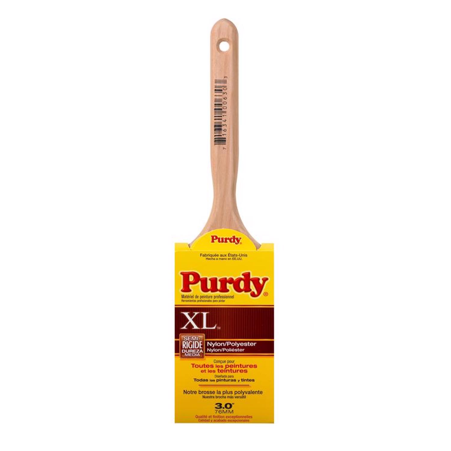 Purdy XL Bow 3 in. Medium Stiff Flat Trim Paint Brush