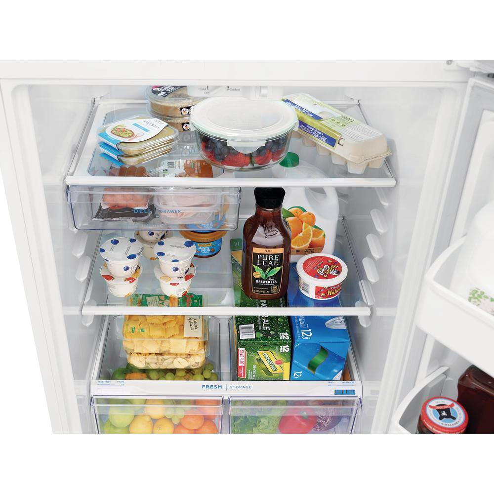 Frigidaire 30 in. 18.3 cu. ft. Top Freezer Refrigerator FFTR1835VW