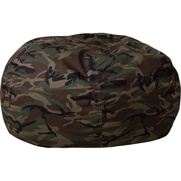 Duncan Oversized Camouflage Refillable Bean Bag Chair for All Ages