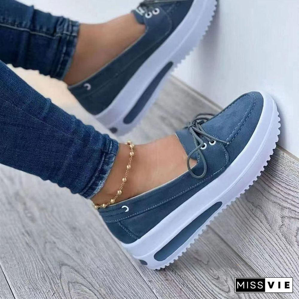 Summer Women Shoes Thick Bottom Platform Flat Shoes Ladies Wedges Sandals Buckle Strap Casual Female Footwear Shake Shoes