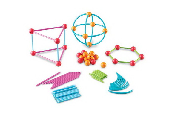 Learning Resources LER1776 Geometric Shapes Buildi...