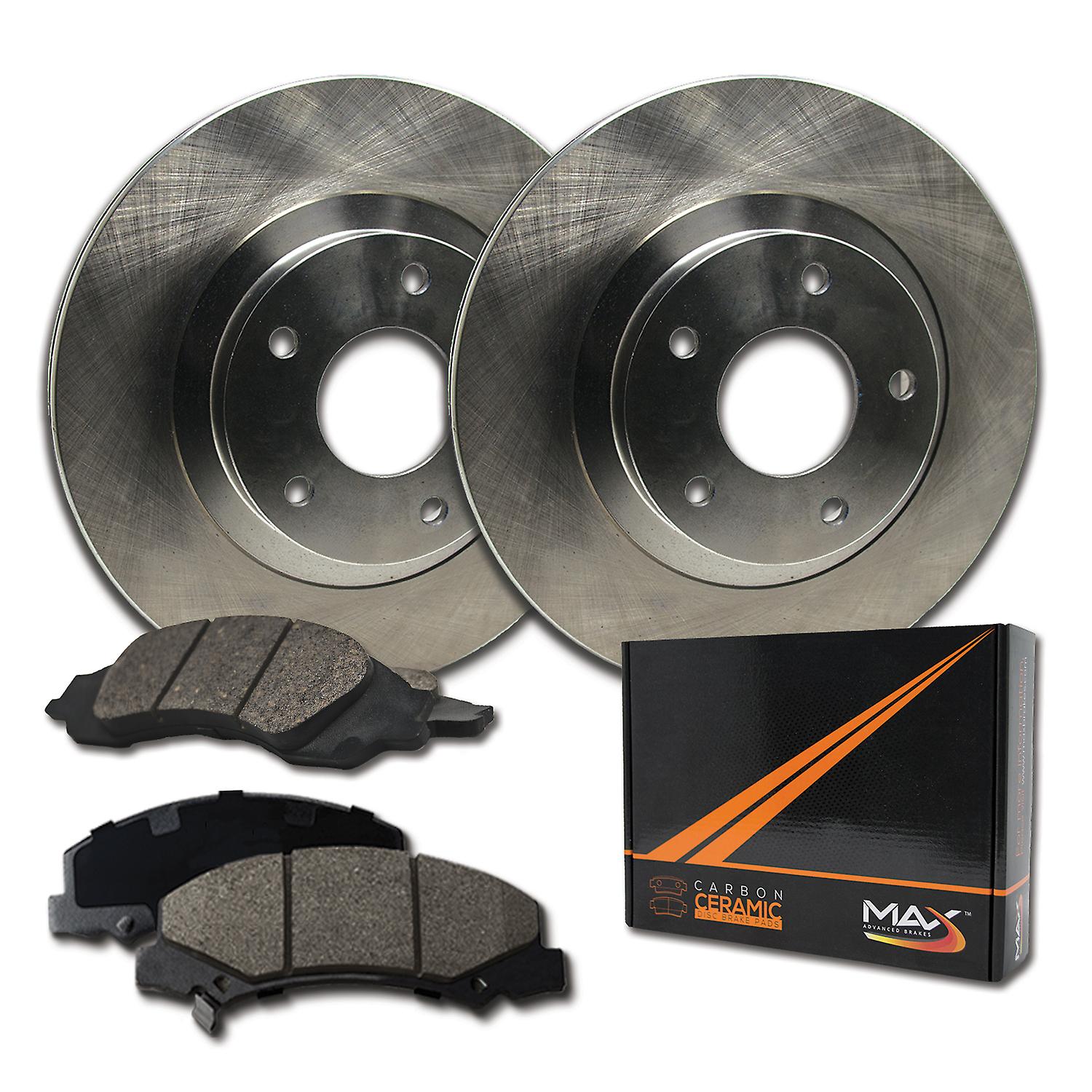 [Front] Rotors w/Ceramic Pads OE Brakes (2008 - 2015 Sequoia Tundra)