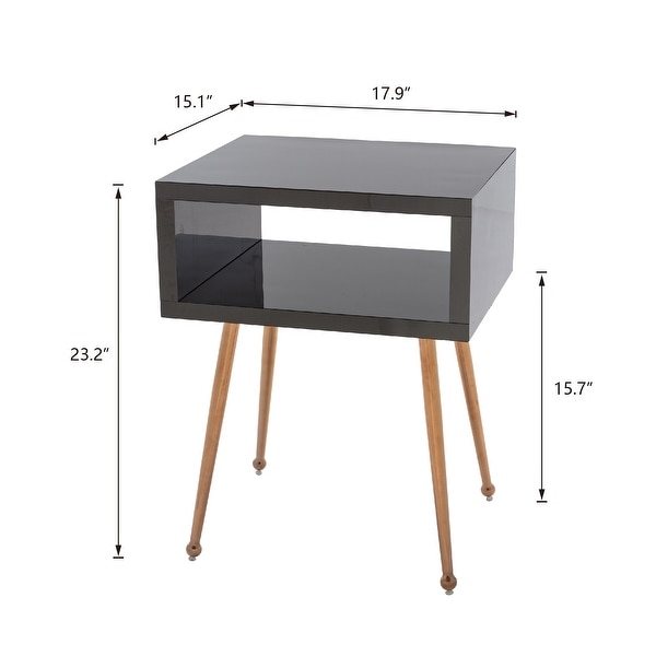 Mirror Side Table