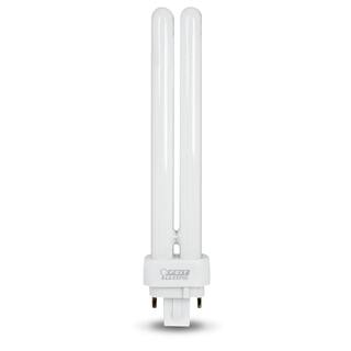 Feit Electric 26-Watt Equivalent PL CFLNI Quad Tube 4-Pin G24Q-3 Base Compact Fluorescent CFL Light Bulb Bright White 3500K (1-Bulb) BPPLD26E35HDRP