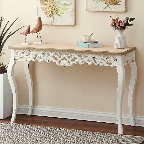 The Curated Nomad Anin Victorian Console and Entry Table