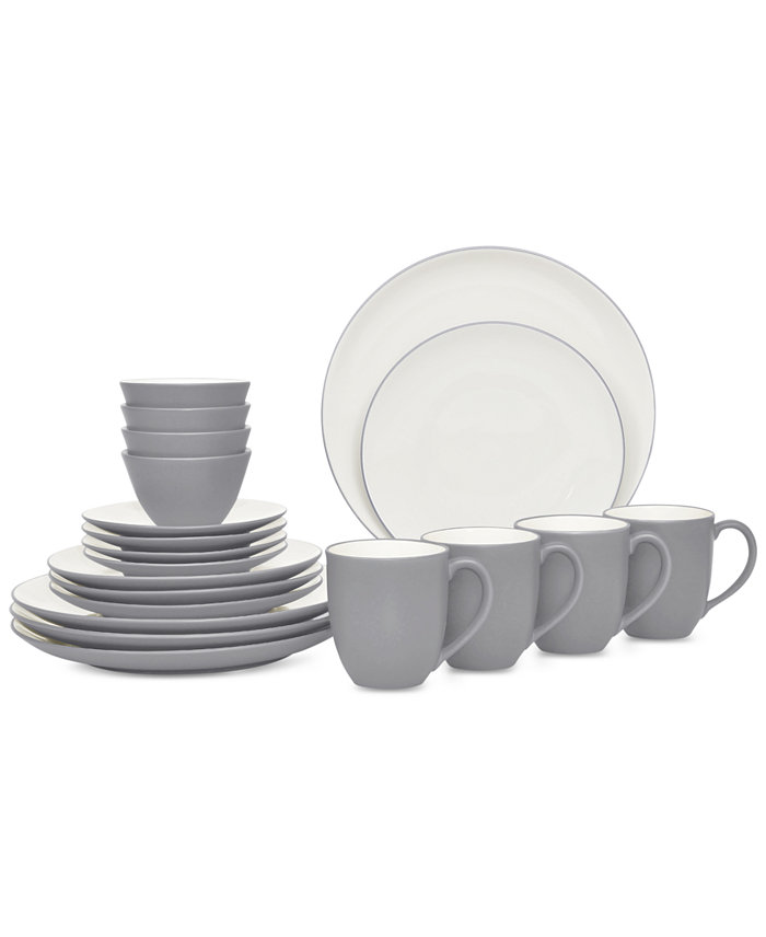 Noritake Colorwave 20-Pc. Coupe Dinnerware Set Service for 4