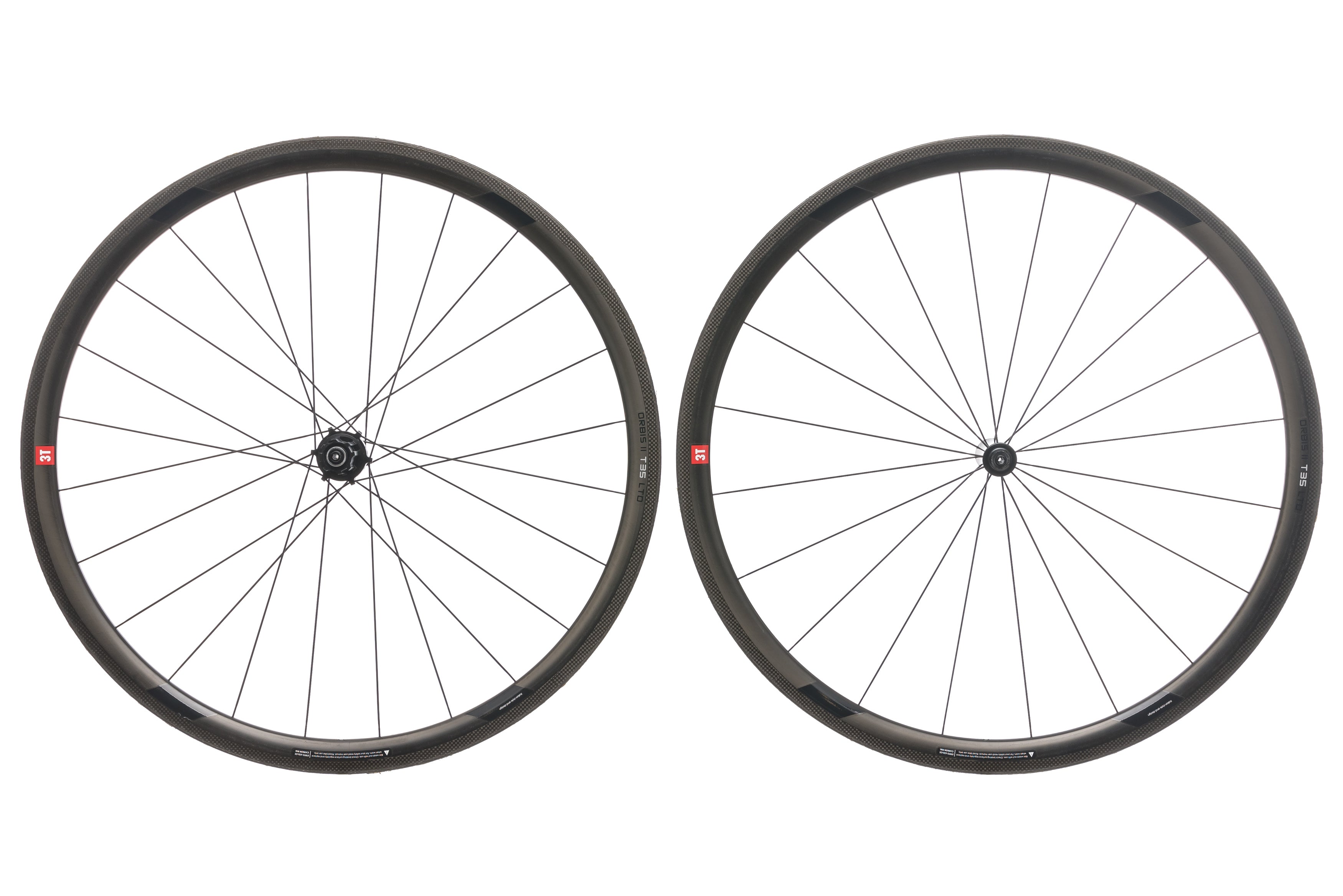 3T Orbis II T35 LTD Carbon Tubular 700c Wheelset