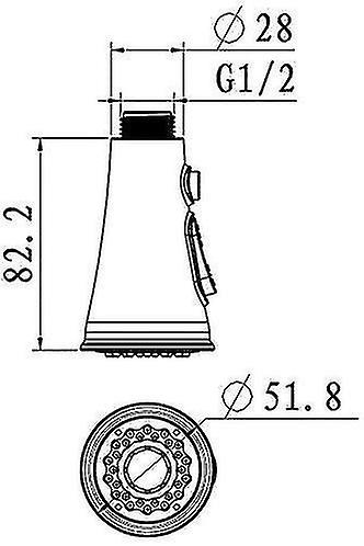 Hand Shower Retractable Faucet Kitchen Sink Mixer Hand Shower Wc Replacement For Basin Faucet Or Uni