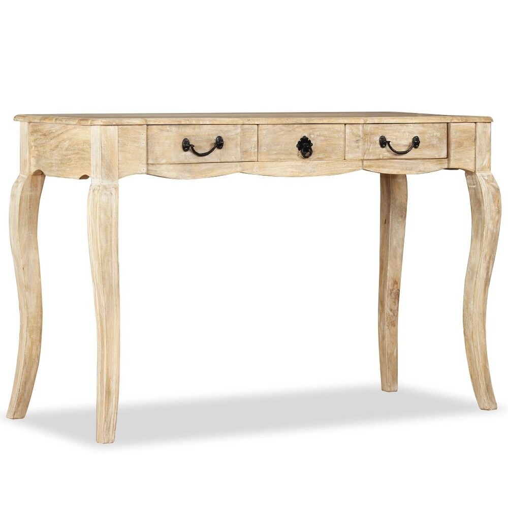 vidaXL Console Table Solid Mango Wood 47.2\