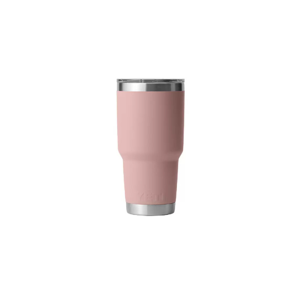 Yeti Sandstone Pink Rambler 30oz Tumbler with Magslider Lid