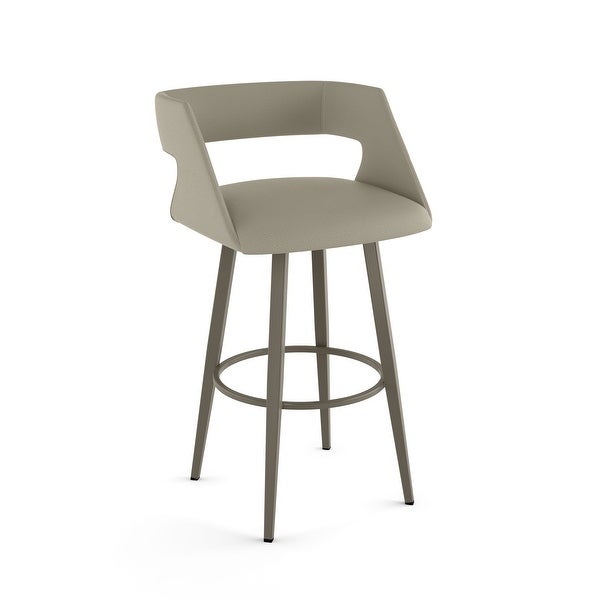 Amisco Marvin Swivel Counter and Bar Stool