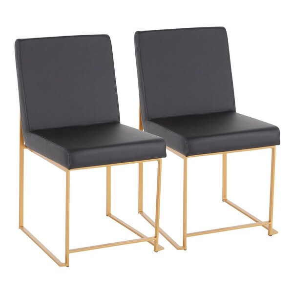 Fuji Gold High Back Dining Chair - Set of 2