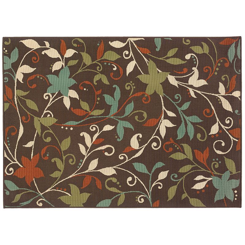 StyleHaven Montgomery Floral Indoor Outdoor Rug