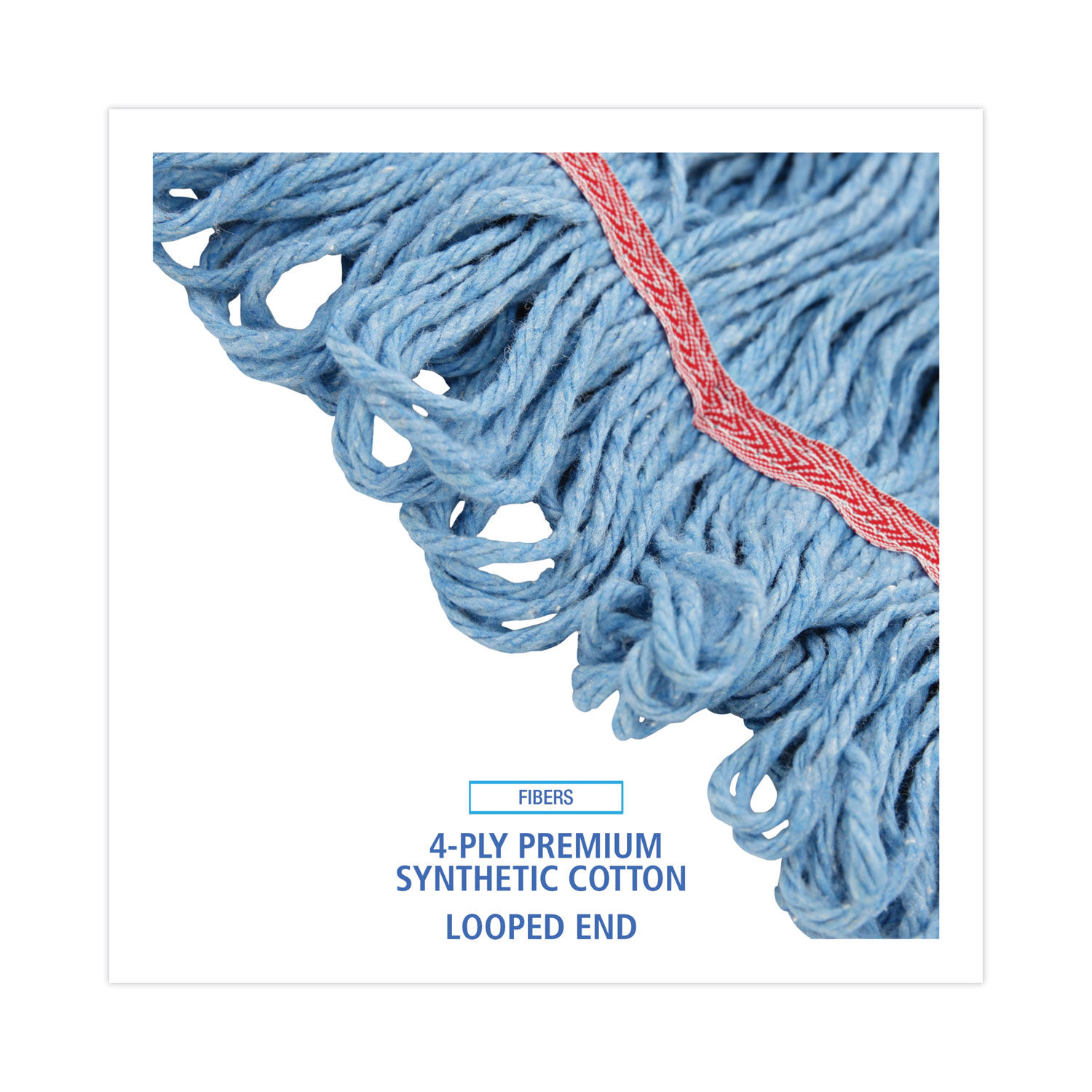 Super Loop Wet Mop Head by Boardwalkandreg; BWK503BLNB