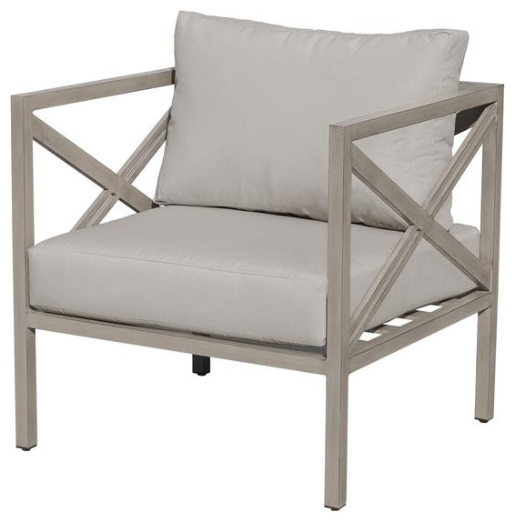 Carlisle Club Chair   Transitional   Outdoor Lounge Chairs   by TKClassics  Houzz