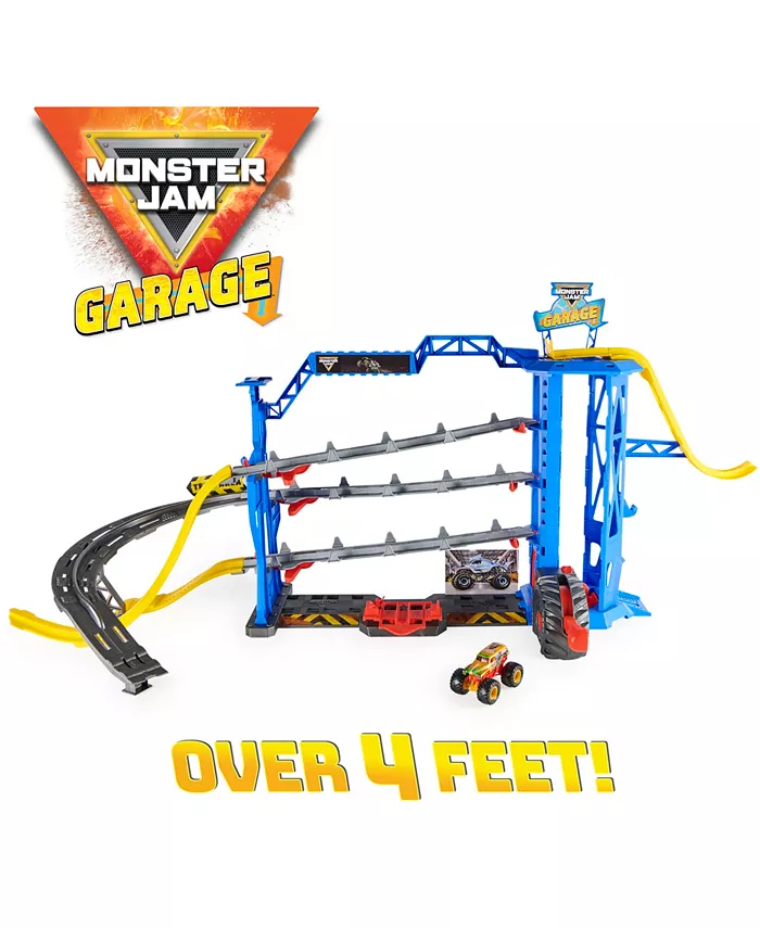 Monster Jam Garage Playset and Storage