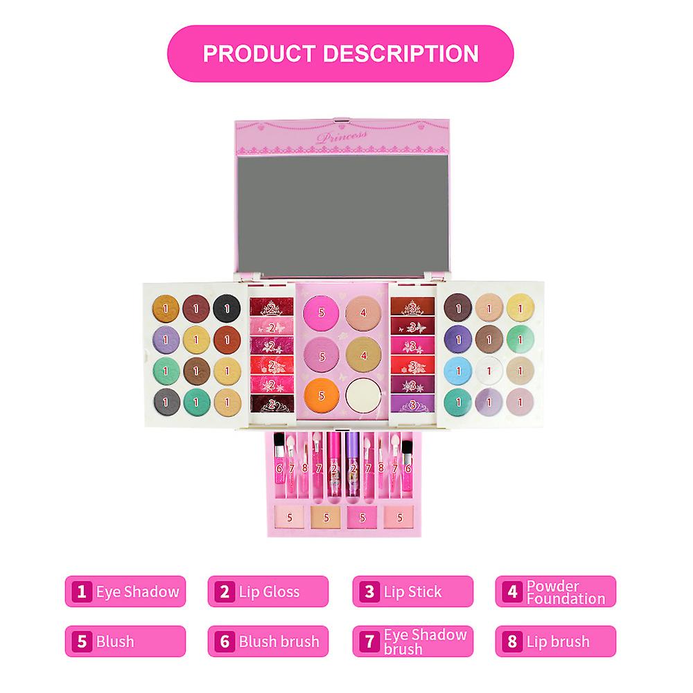 1 Girls Cosmetics Toy Set Multicolor