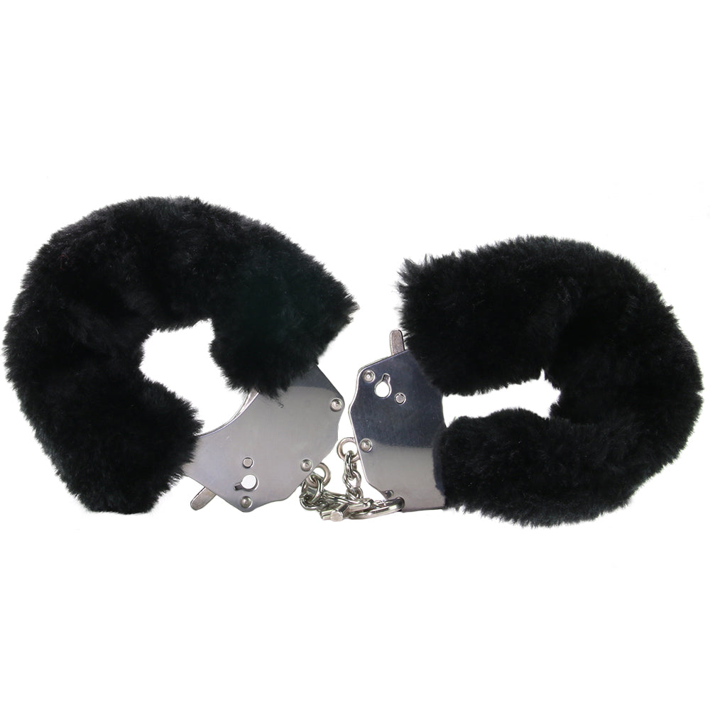 Fetish Fantasy Beginner's Furry Cuffs in Black