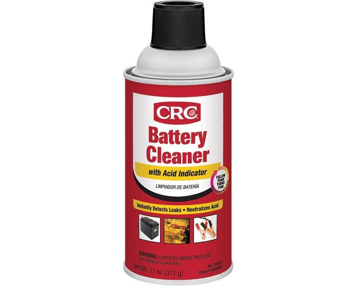 CRC Battery Cleaner with Acid Indicator - 11 Wt oz 05023