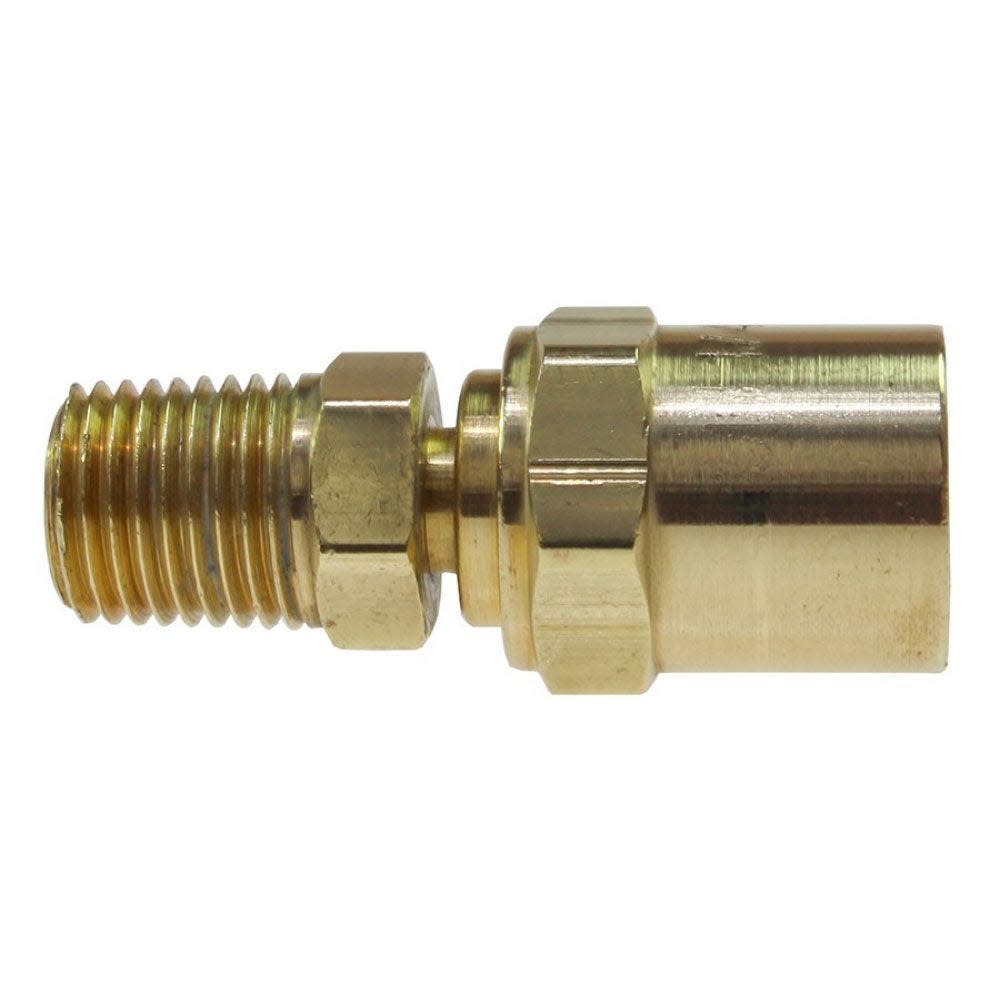 3/8 In. x 11/16 In. Reusable Hose Male Fittings ;