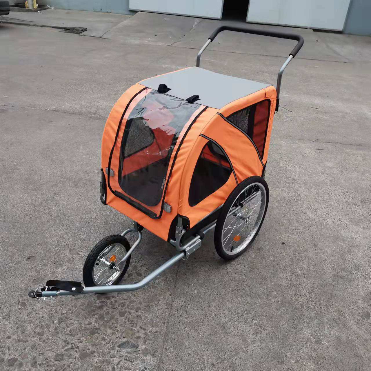 2 in1 pet Dog Bike Trailer Bicycle Trailer and Jogger