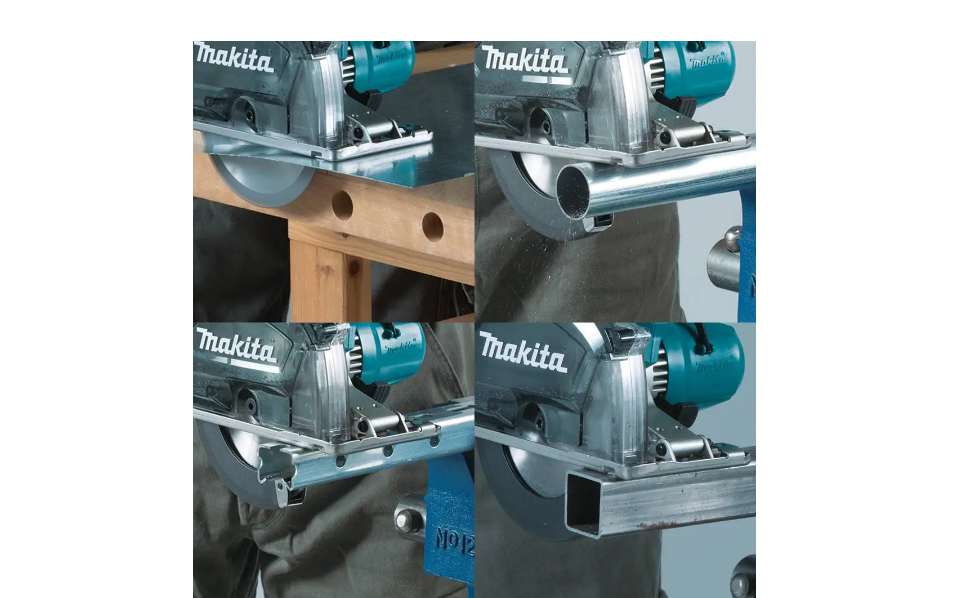 Makita XSC04Z 18-Volt LXT Lithium-Ion Brushless Cordless 5-7/8 in. Metal Cutting Saw with Electric Brake and Chip Collector Tool-Only