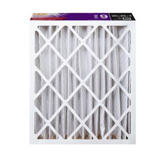 HDX 20 in. x 25 in. x 4 in. Honeywell Replacement Pleated Air Filter FPR 9 HDX-HW2025-13-3