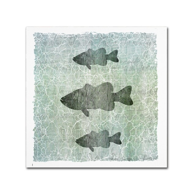 Trademark Fine Art lightboxjournal x27 life Is Better At The Lake Bass x27 Canvas Art