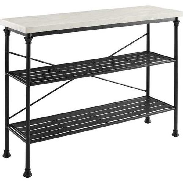 Madeleine Matte Black Console